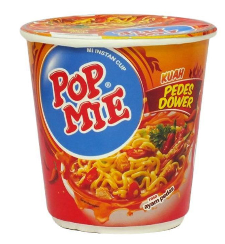 Pop Mie Instant Cup Pedes Dower - Indonesia