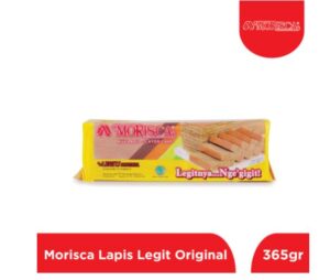 Morisca Layer Cake - Lapis Legit Original Flavour - 365g - Toko Indonesia