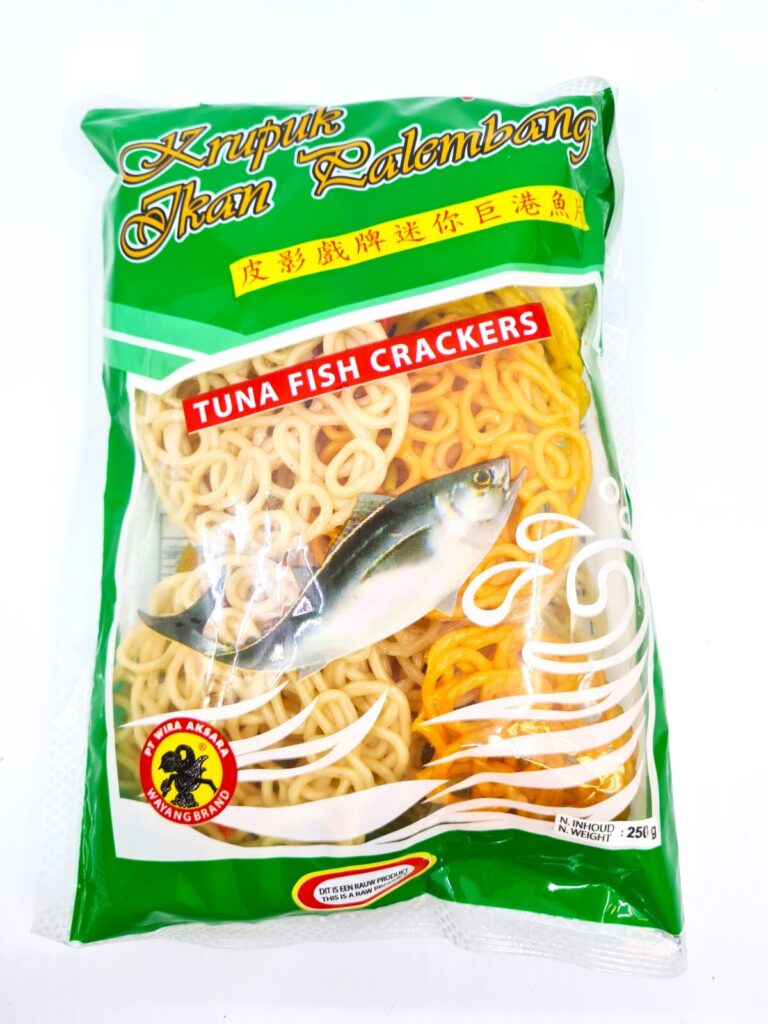 Kerupuk Ikan Palembang Raw Coloured Palembang Fish Crackers Cap Wayang G Toko Indonesia